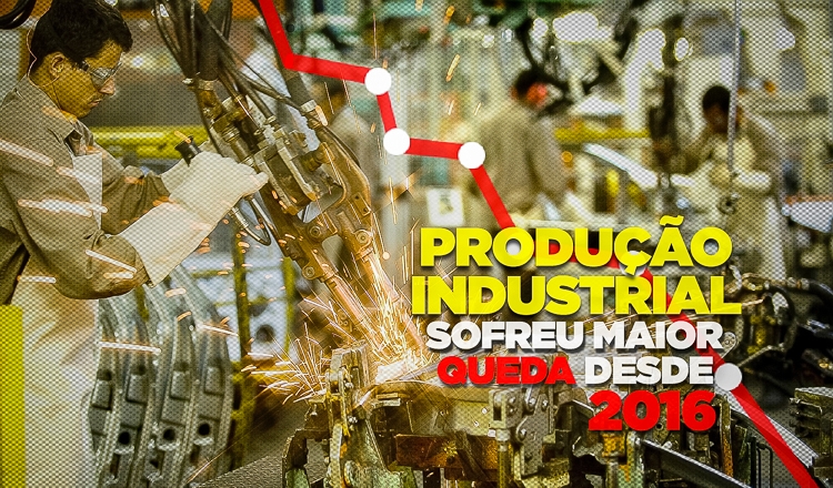 Bolsonaro derruba produção industrial e inviabiliza empregos