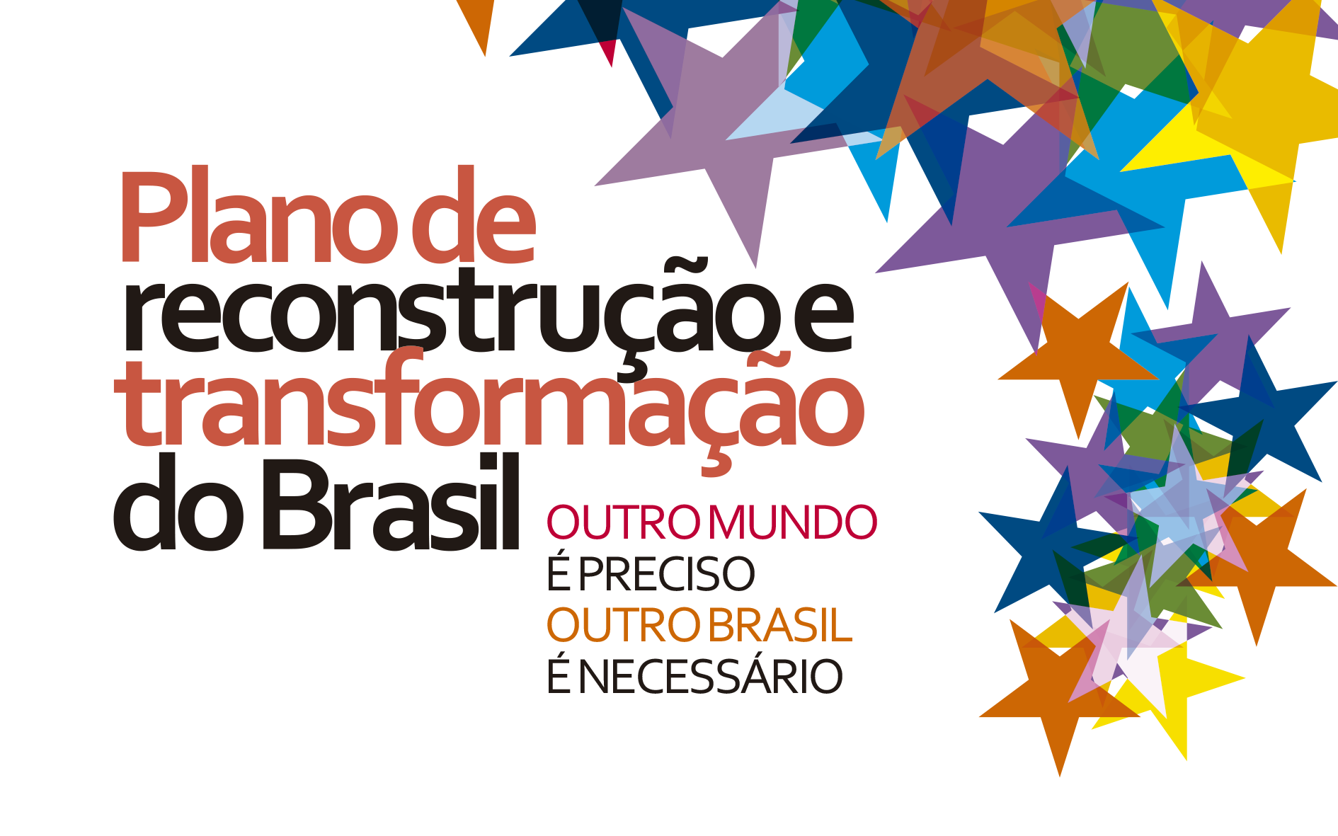 Confira as cartilhas do Plano de Reconstrução do Brasil