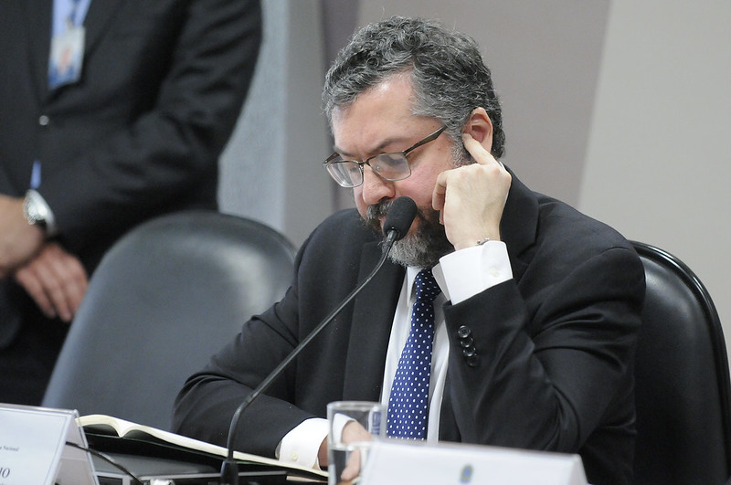AO VIVO: CPI da Covid colhe depoimento de Ernesto Araújo