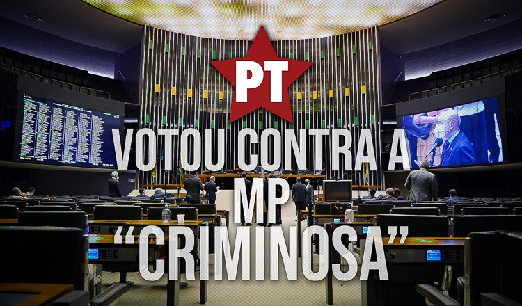 Na Câmara, PT votou contra projeto que privatiza a Eletrobras