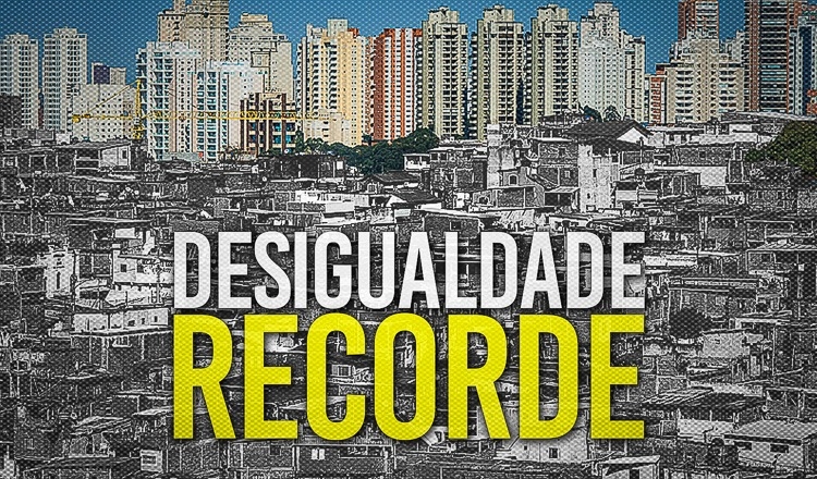 Brasil é um dos países mais desiguais do mundo