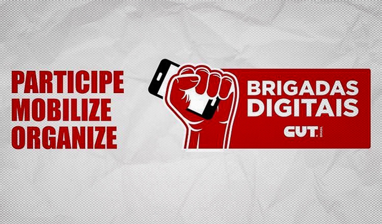 CUT lança mutirão digital para fortalecer luta nas redes sociais