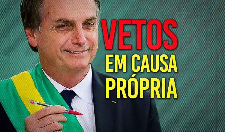 Bolsonaro volta a usar a caneta em causa própria e contra a democracia