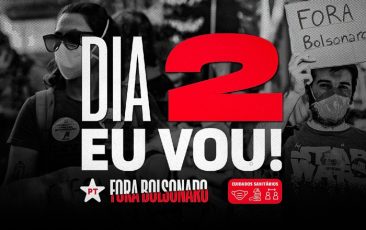É amanhã: #ForaBolsonaro reúne 21 partidos e leva brasileiros às ruas