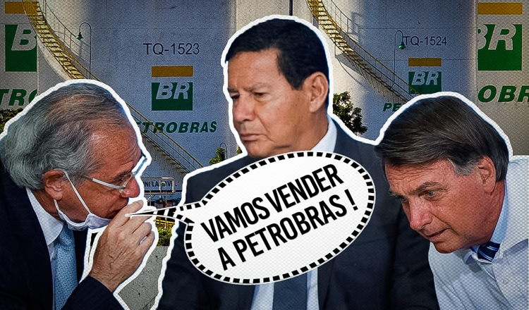 Culpado pelos preços, Bolsonaro fala em entregar a Petrobras