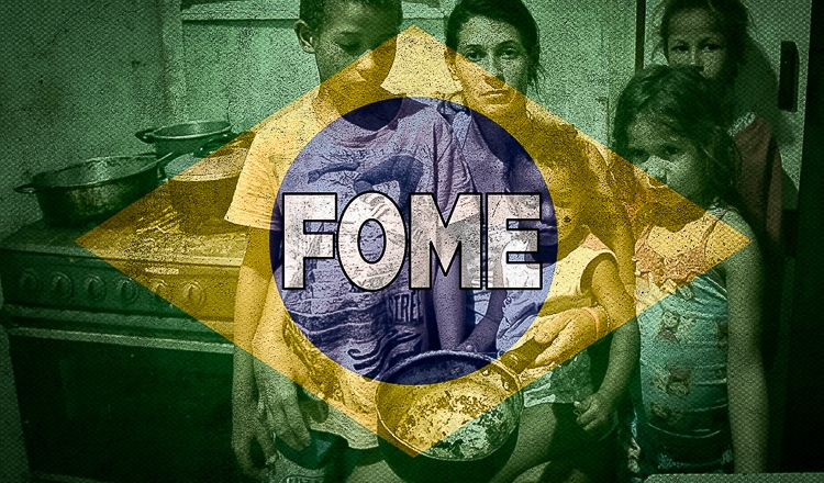 Fome voltou por ação direta de Bolsonaro, que só ajudou os ricos