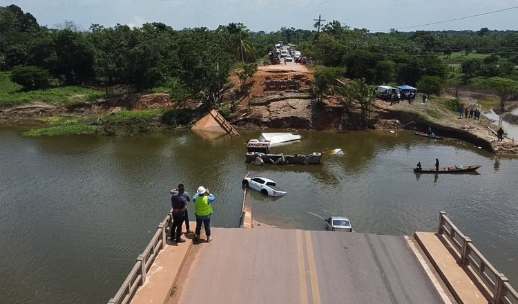 Sem infraestrutura: pontes sem manutenção desabam no Amazonas