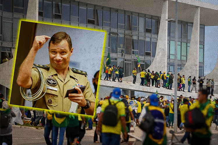 Celular de Mauro Cid tinha minuta de GLO e plano para golpe