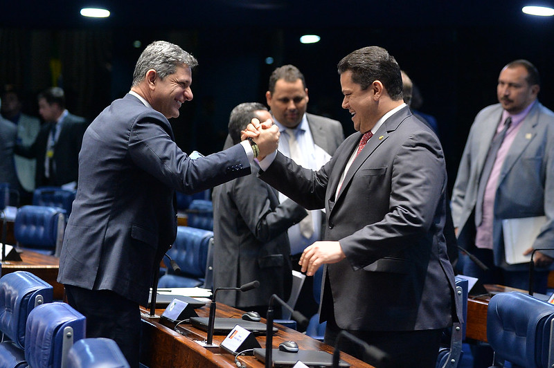 Rogério parabeniza Alcolumbre pela presidência do Senado e destaca confiança na nova gestão