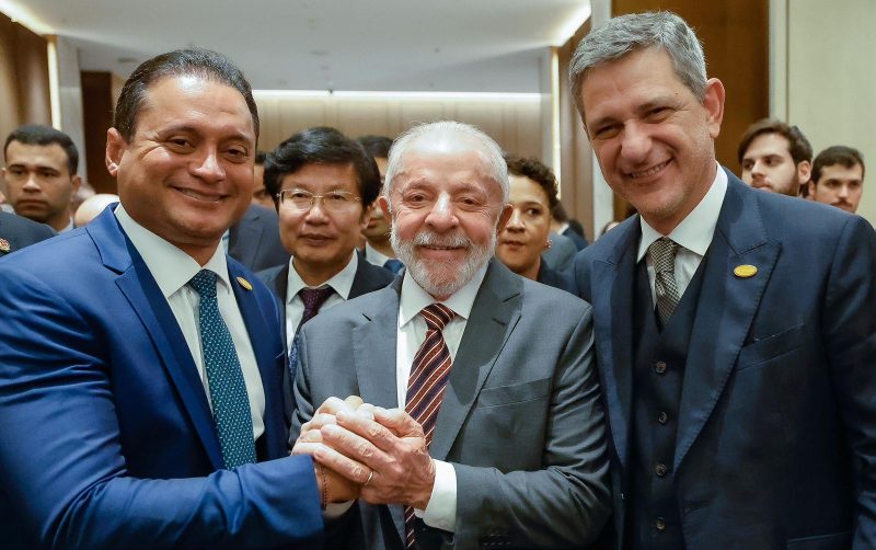Em Pequim, senador Rogério participa, ao lado do presidente Lula, do Fórum Empresarial Brasil-China