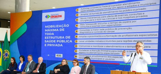Programa Agora Tem Especialistas aumenta atendimento à população