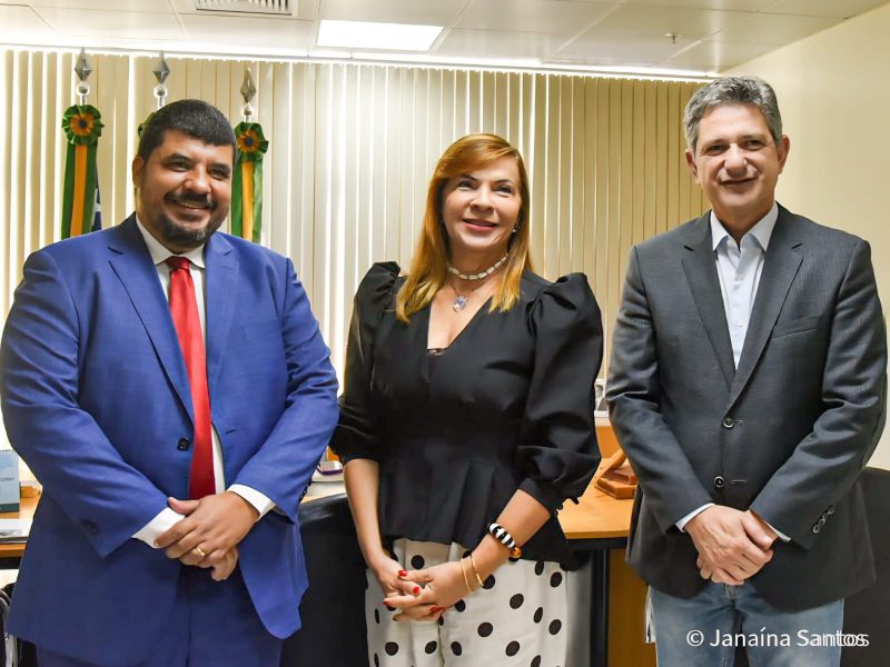Senador Rogério discute com presidentes do TJ/SE e Amase os impactos do projeto sobre execuções extrajudiciais