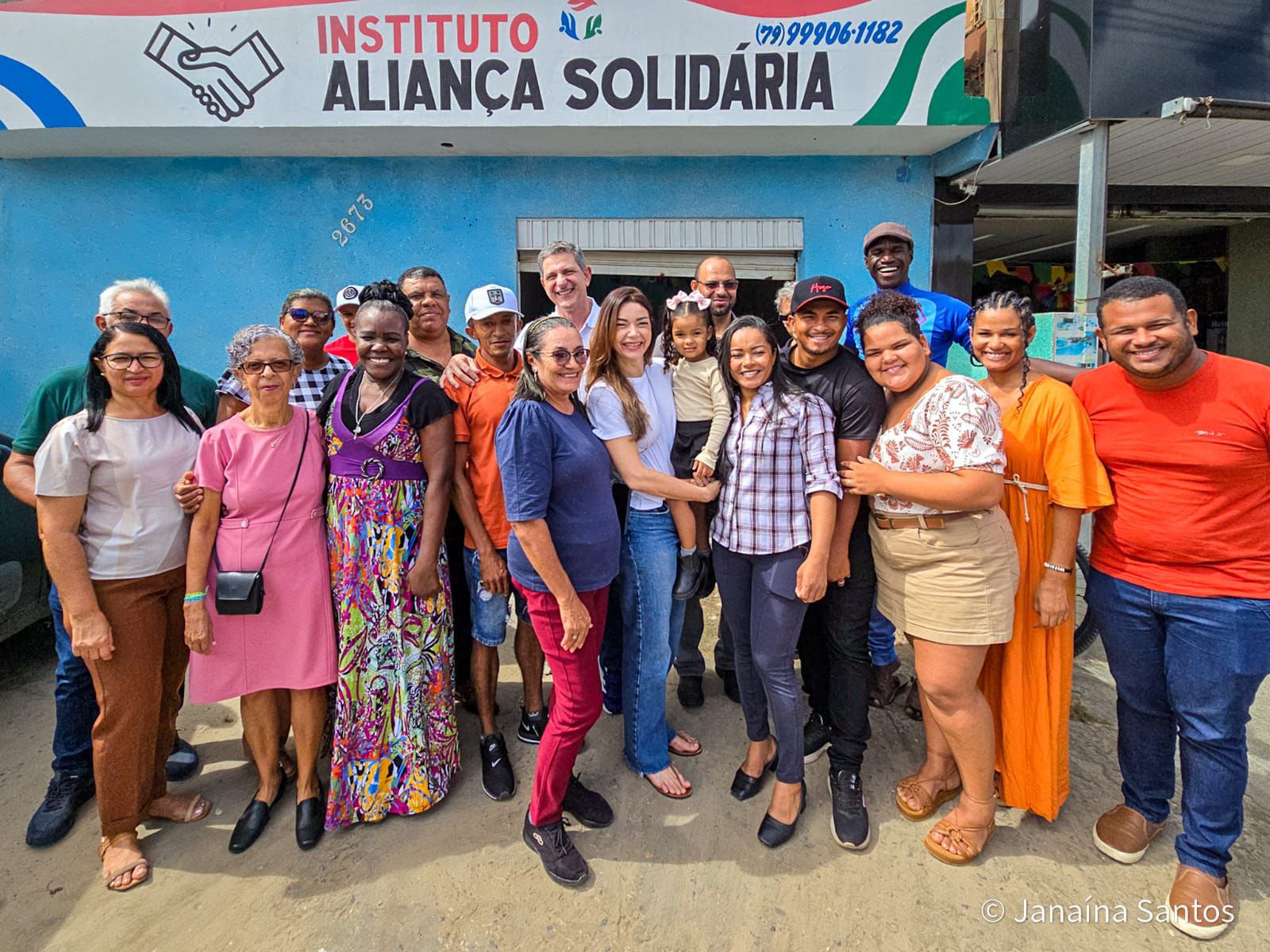 Senador Rogério reforça compromisso com a transformação social em uma manhã de celebração no bairro Santa Maria