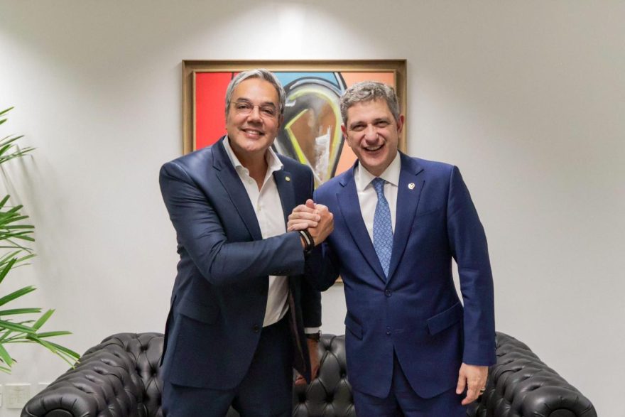 Ao lado do prefeito Sérgio Reis, senador Rogério anuncia liberação de R$ 10 milhões para o rodoanel de Lagarto