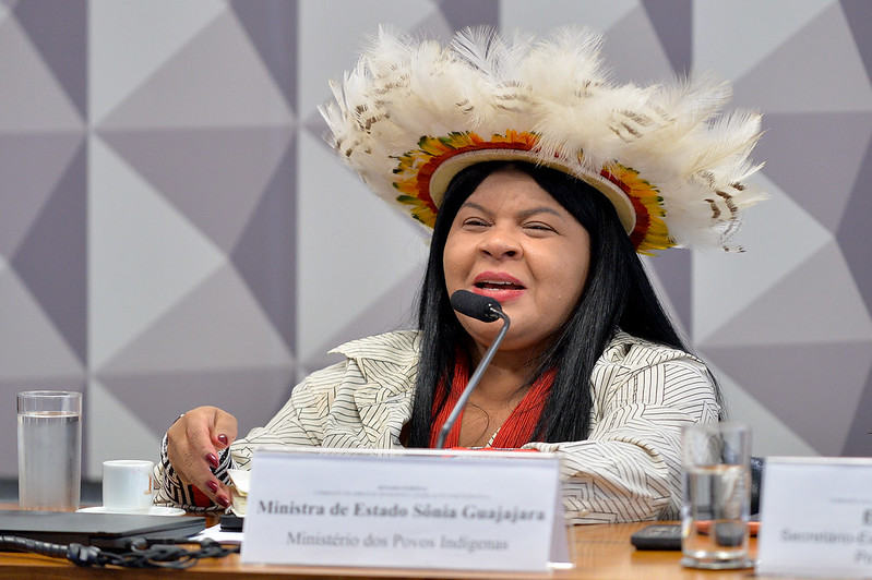 Ações do governo visam à sobrevivência dos povos indígenas, afirma Sonia Guajajara