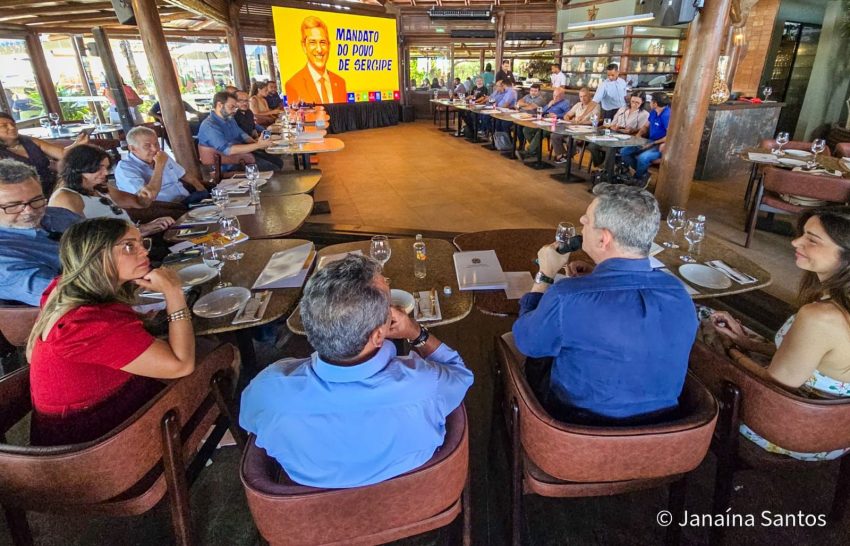 Senador Rogério apresenta balanço de 2025 em encontro com jornalistas sergipanos