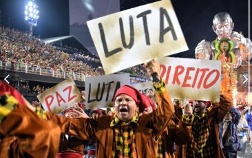 Em celebração da cultura brasileira, Lula é homenageado na Sapucaí