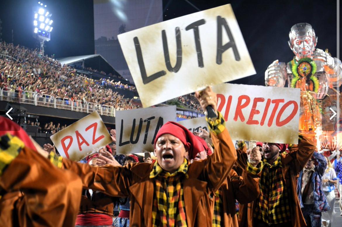Em celebração da cultura brasileira, Lula é homenageado no carnaval