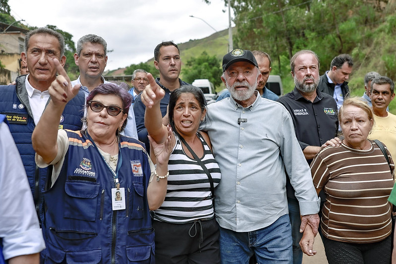 Apoio a desabrigados e para reconstrução de cidades mineiras são prioridades do governo Lula
