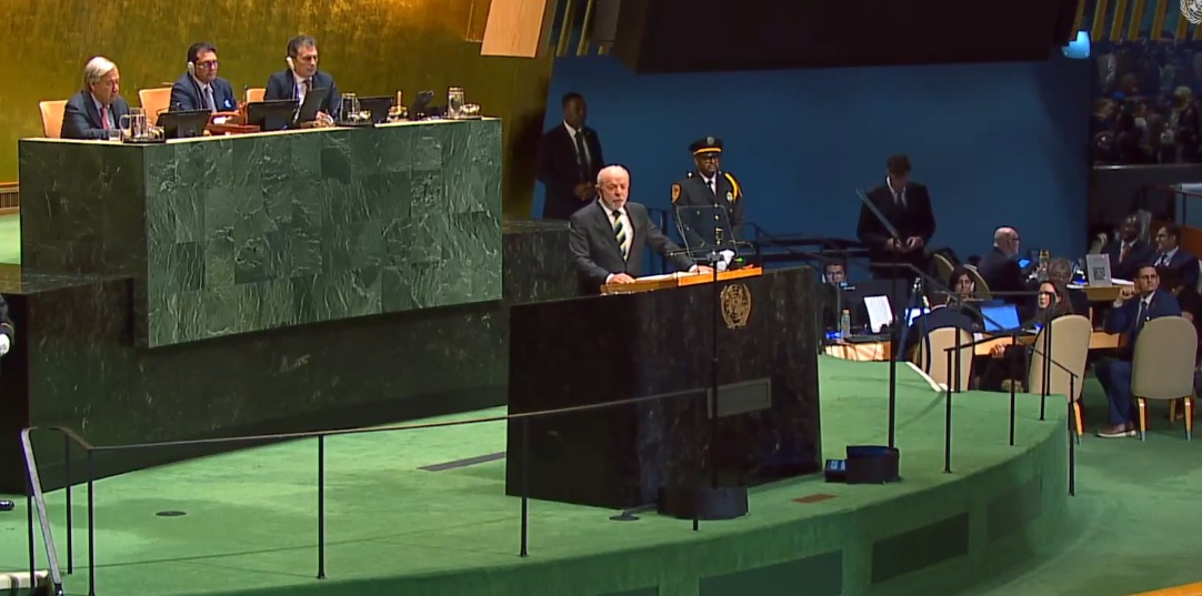 “O Brasil não cabe no quintal de ninguém”: na ONU, Lula defende soberania, combate à fome e transição energética