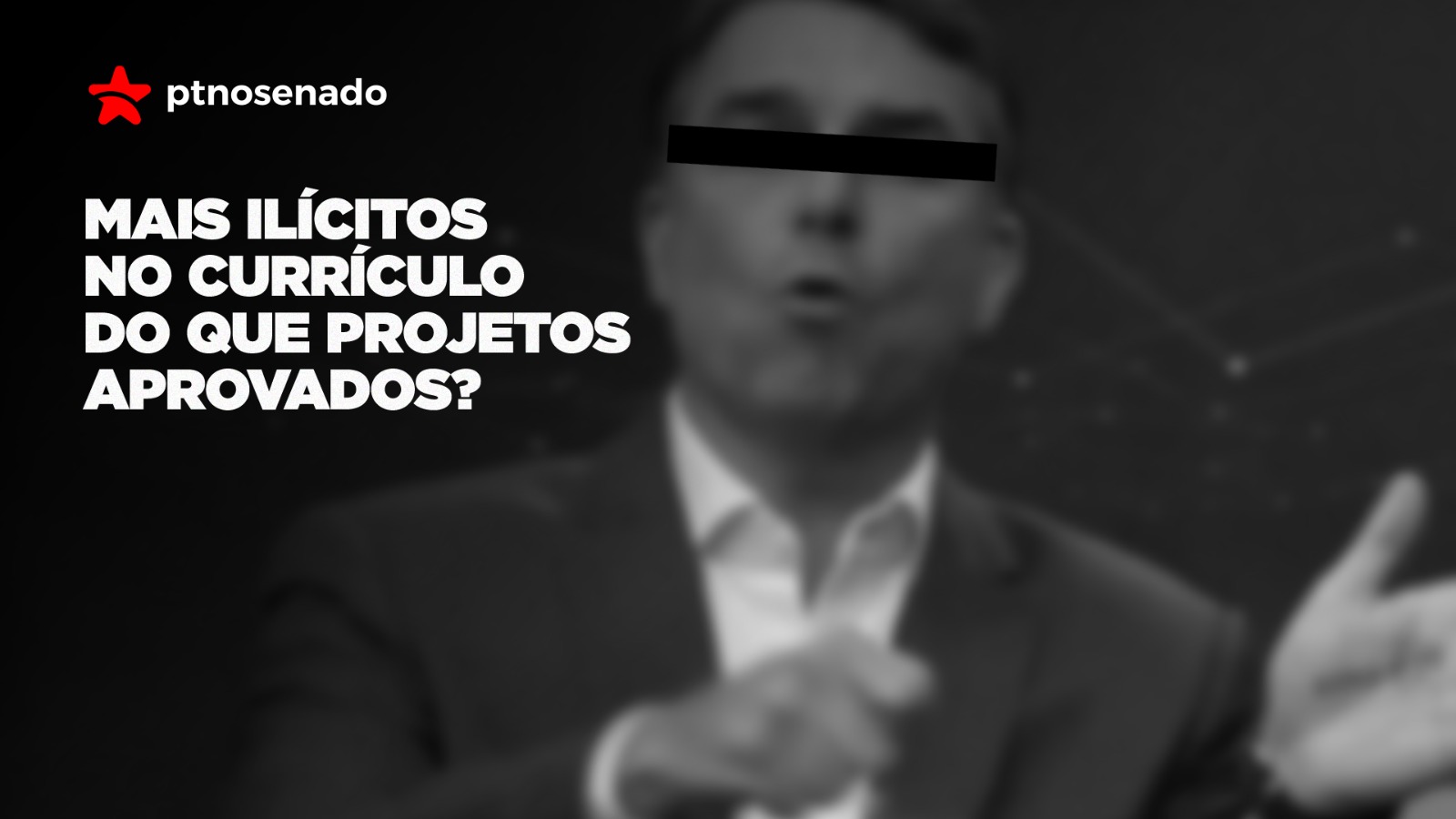 Candidato da extrema direita pode ter mais ilícitos no currículo do que projetos aprovados no Senado