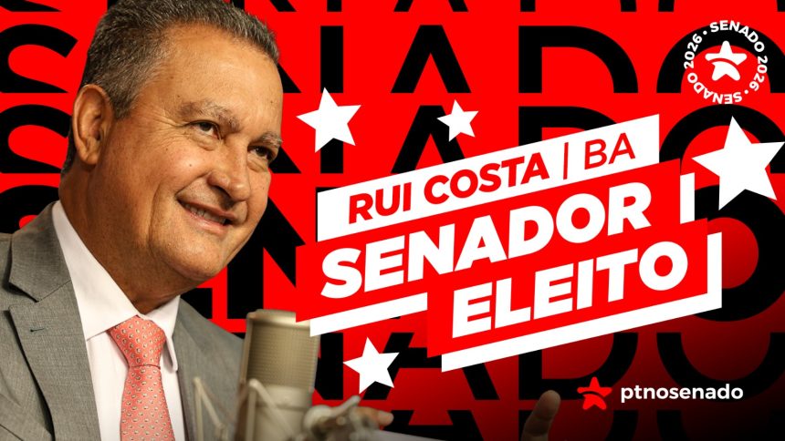 Rui Costa é eleito senador pela Bahia com mais de 4 milhões de votos