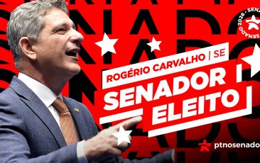 Rogério Carvalho é reeleito senador por Sergipe