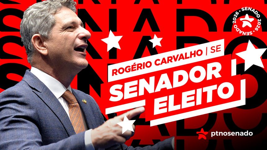 Rogério Carvalho é reeleito senador por Sergipe