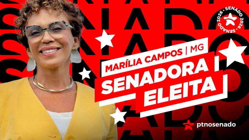 Marília Campos é eleita senadora por Minas Gerais