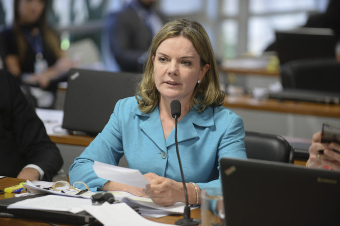 senadora Gleisi Hoffmann
