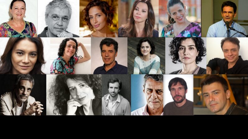 carta - artistas Dilma