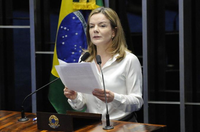 senadora gleisi hoffmann 22ago