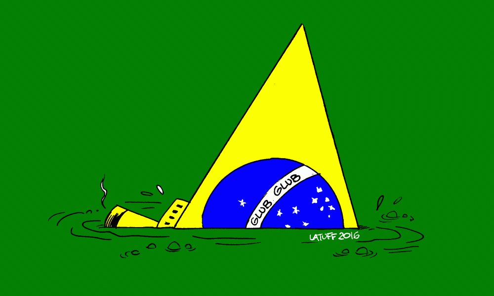 brasil afundando. principal