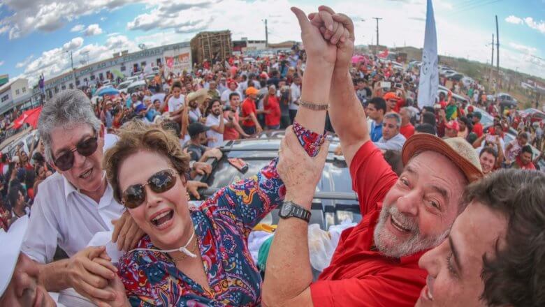 Lula Dilma tranposição São Francisco Monteiro