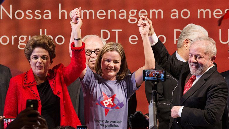Gleisi posse presidência PT