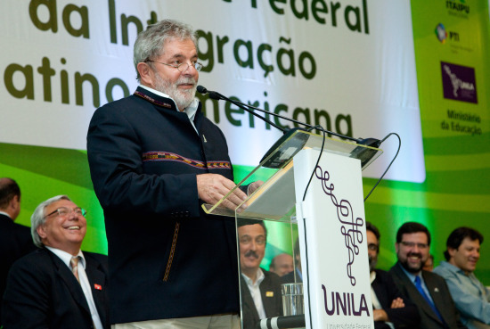 Lula Unila universidade integração