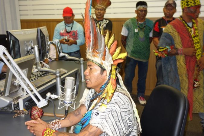 Rádio Nacional da Amazônia indigenas