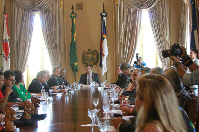 reunião em defesa da chesf