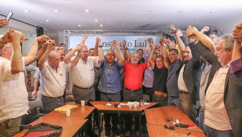 Lula Centrais Sindicais