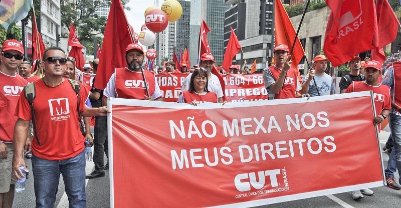 greve geral previdência