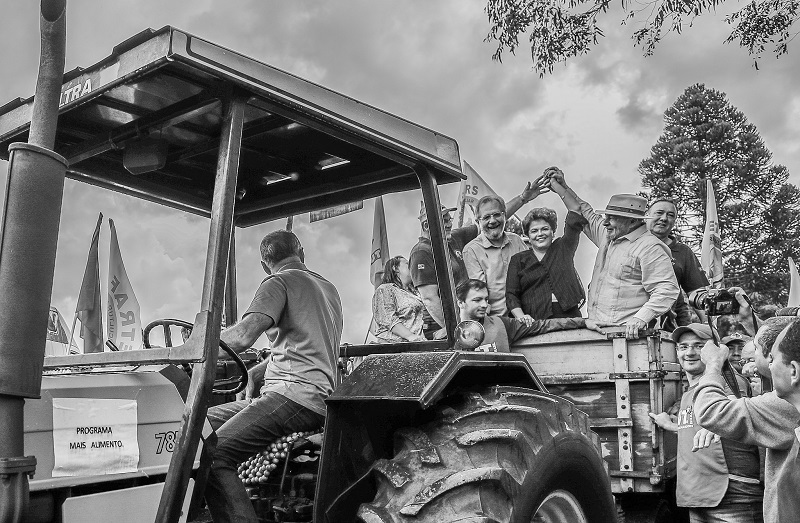 Lula Dilma caravana Sul