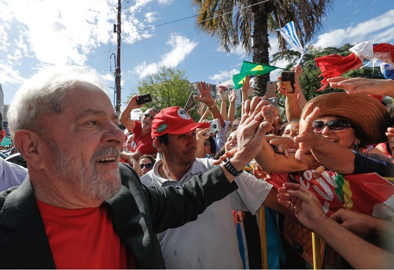 Lula em caravana pelo RS