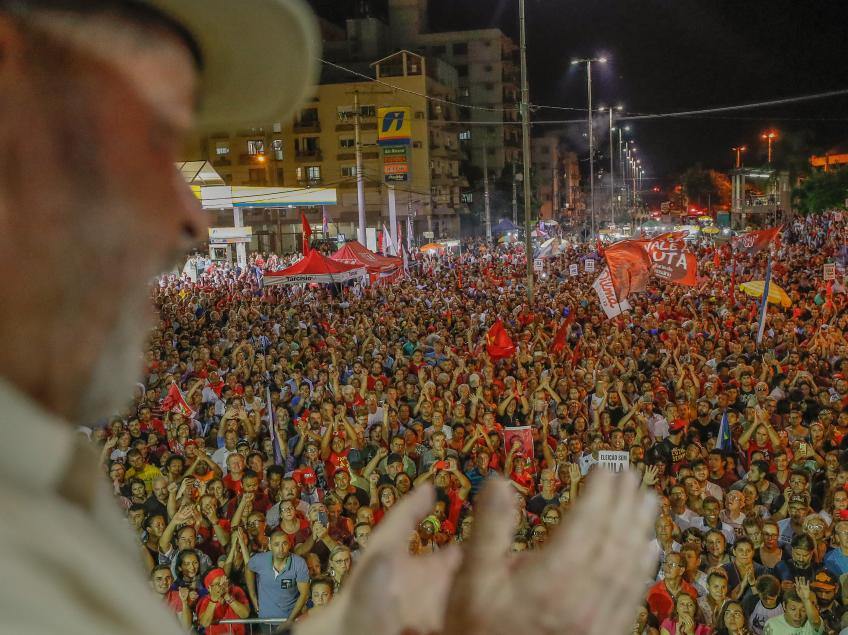 Caravana de Lula em São Leopoldo