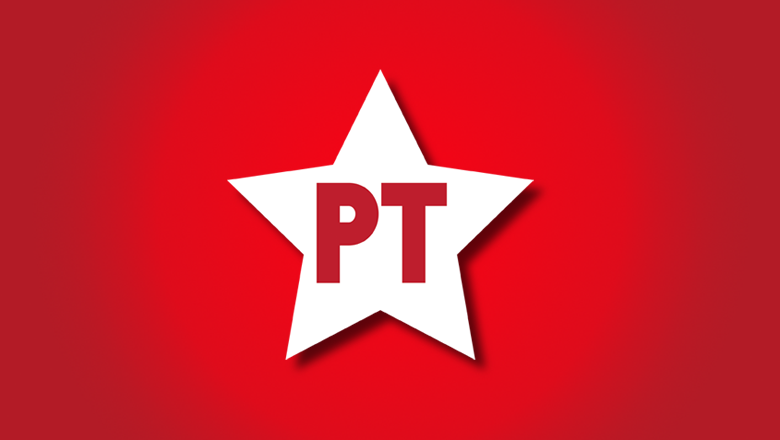 bandeira do PT Lula