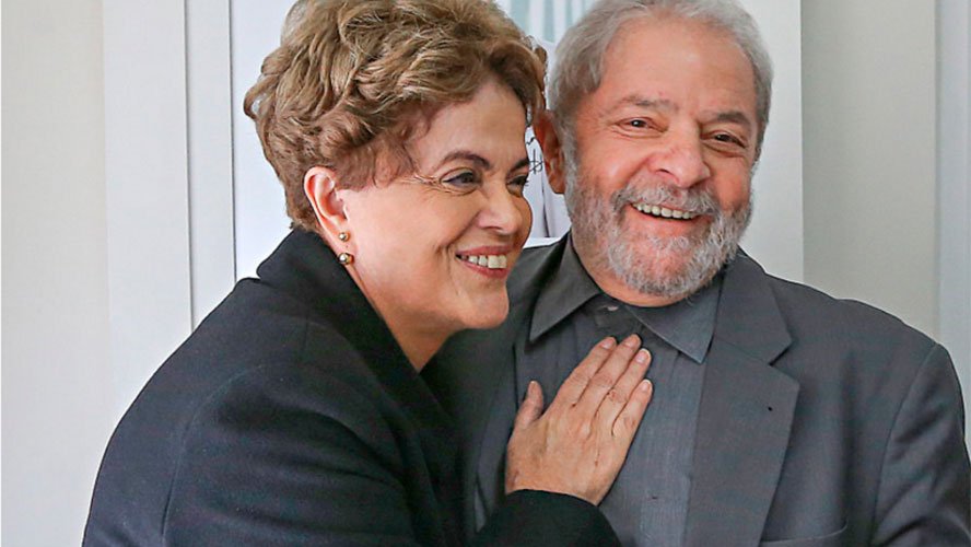 Lula Dilma preso político