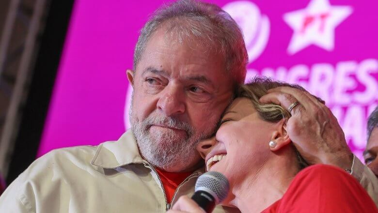 Lula Gleisi candidatura 2018