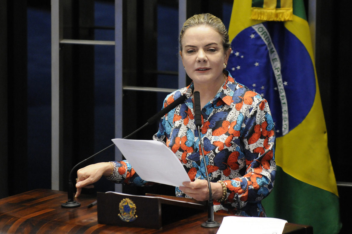 Gleisi Hoffmann PT Lula