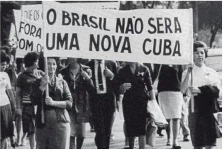 golpe 64 marcha deus pátria família